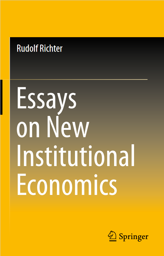 Essays on New Institutional Economics